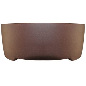 Shohin Bonsai Pot - 150mm- Round Unglazed