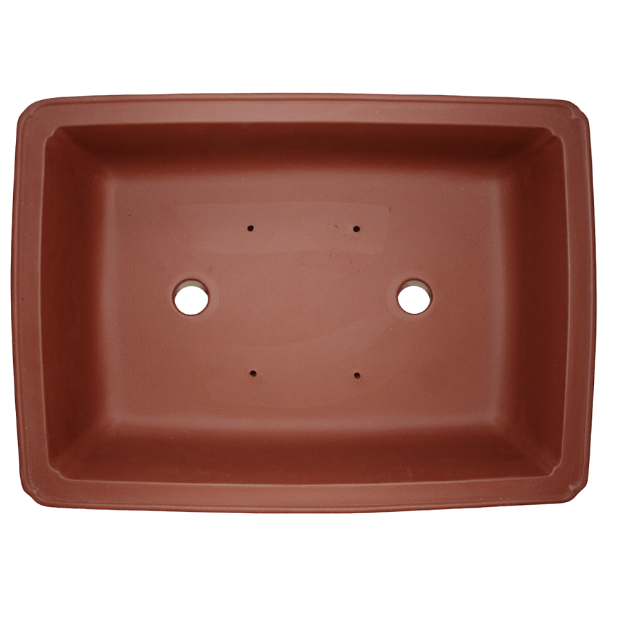 Unglazed Bonsai Pot - Large 380mm Rectangle - Image 5