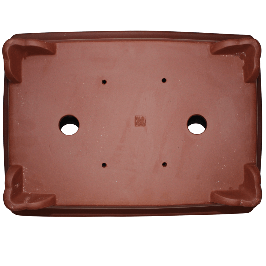 Unglazed Bonsai Pot - Large 380mm Rectangle - Image 4