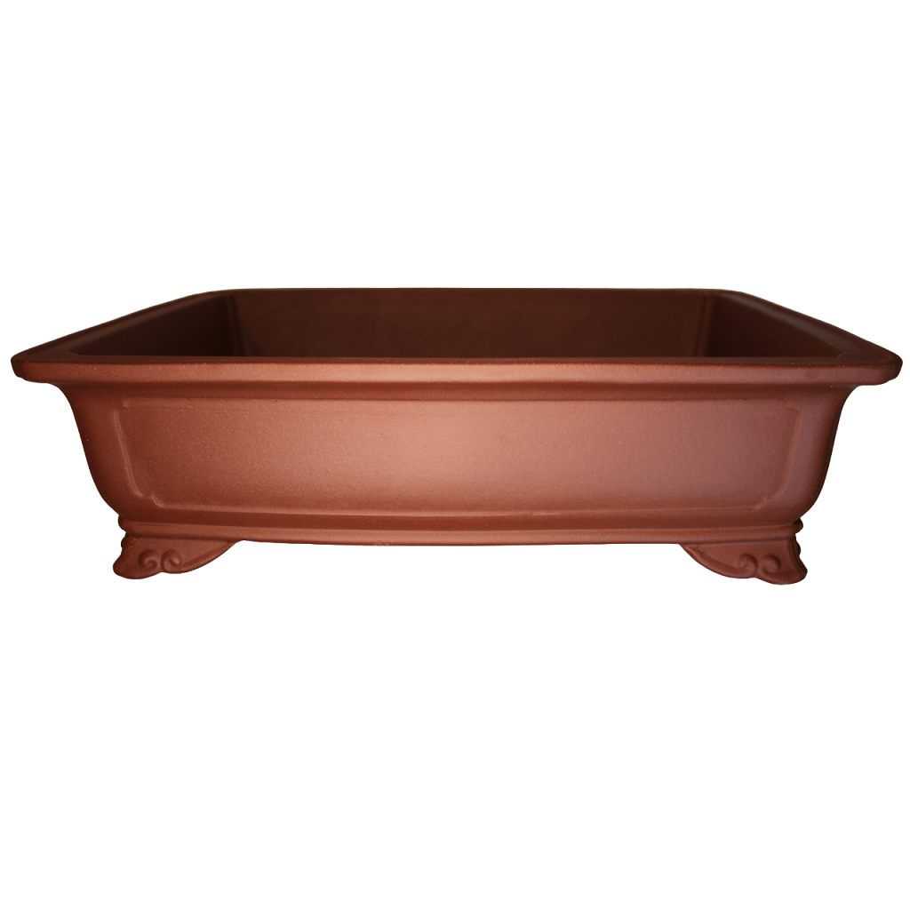 Unglazed Bonsai Pot - Large 380mm Rectangle - Image 2