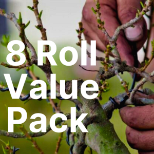 100g Bonsai Wire 8 Roll Value Pack