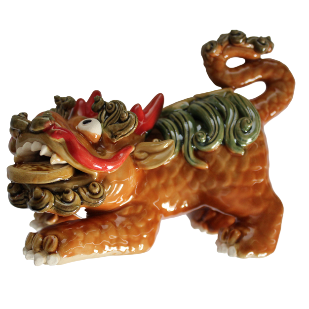 160mm Large Bonsai Ornament: Chinese Dragon - Image 4