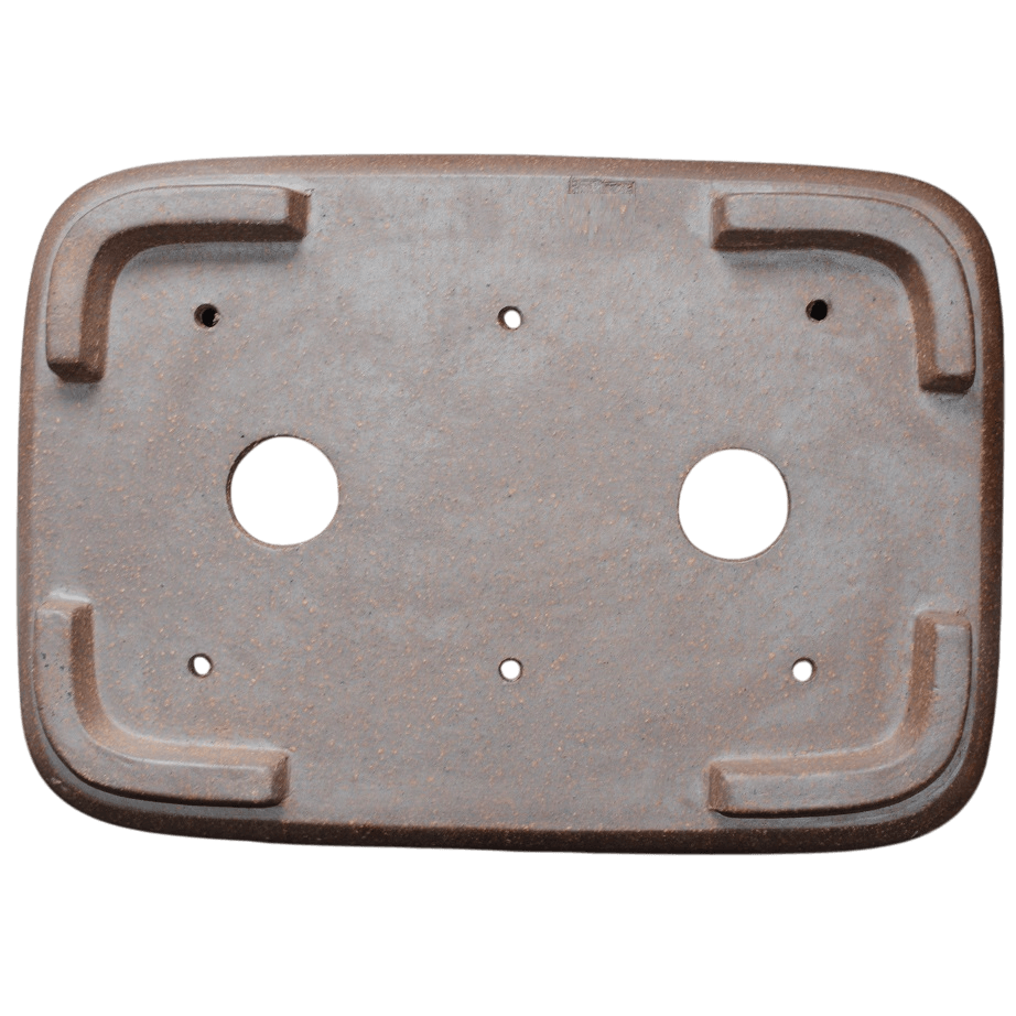 Rectangle Rustic Clay Bonsai Pot - 350mm - Image 5