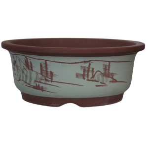 Green Traditional Shohin Bonsai Pots - 3 Pot Bundle