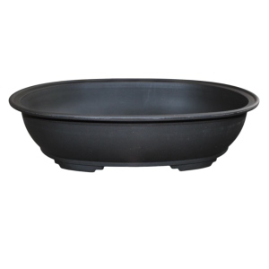 Plastic Bonsai Pot - Dark Oval 51cm