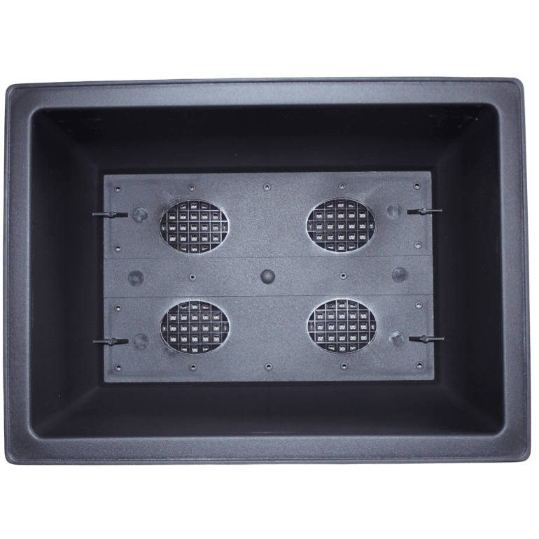 Plastic Bonsai Pot - Dark Rectangle 290mm - Image 2