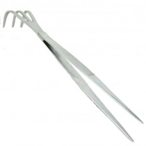 HANZO Japanese Stainless Steel Tweezer & Rake Tool